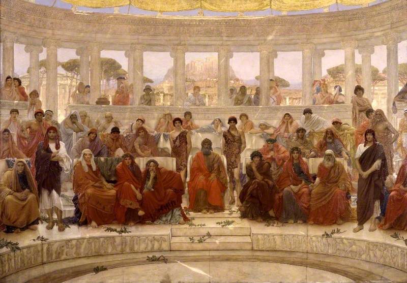 800x557 Well What Do You Have To Say For Yourself Ancient Rome Refocused - Roman Senate Painting