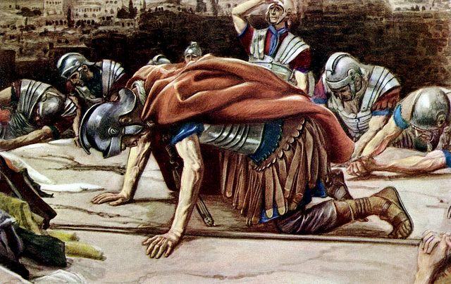 640x404 Did Ancient Roman Soldiers Wear Blue Tunics - Roman Soldier Painting