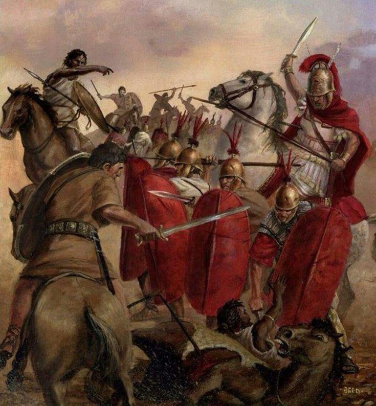 735x794 1342 Best Images On Warriors, Battle And Middle Ages - Roman Soldiers In Battle Painting