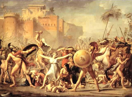 450x333 Oil Paintings Frames - Roman War Painting