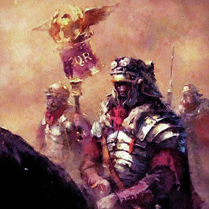 300x300 Legionary Art - Roman Warrior Painting