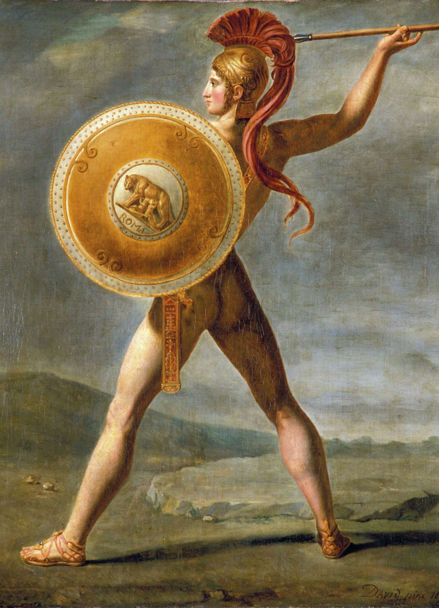 1444x2000 Roman Warrior Detroit Institute Of Arts Museum - Roman Warrior Painting
