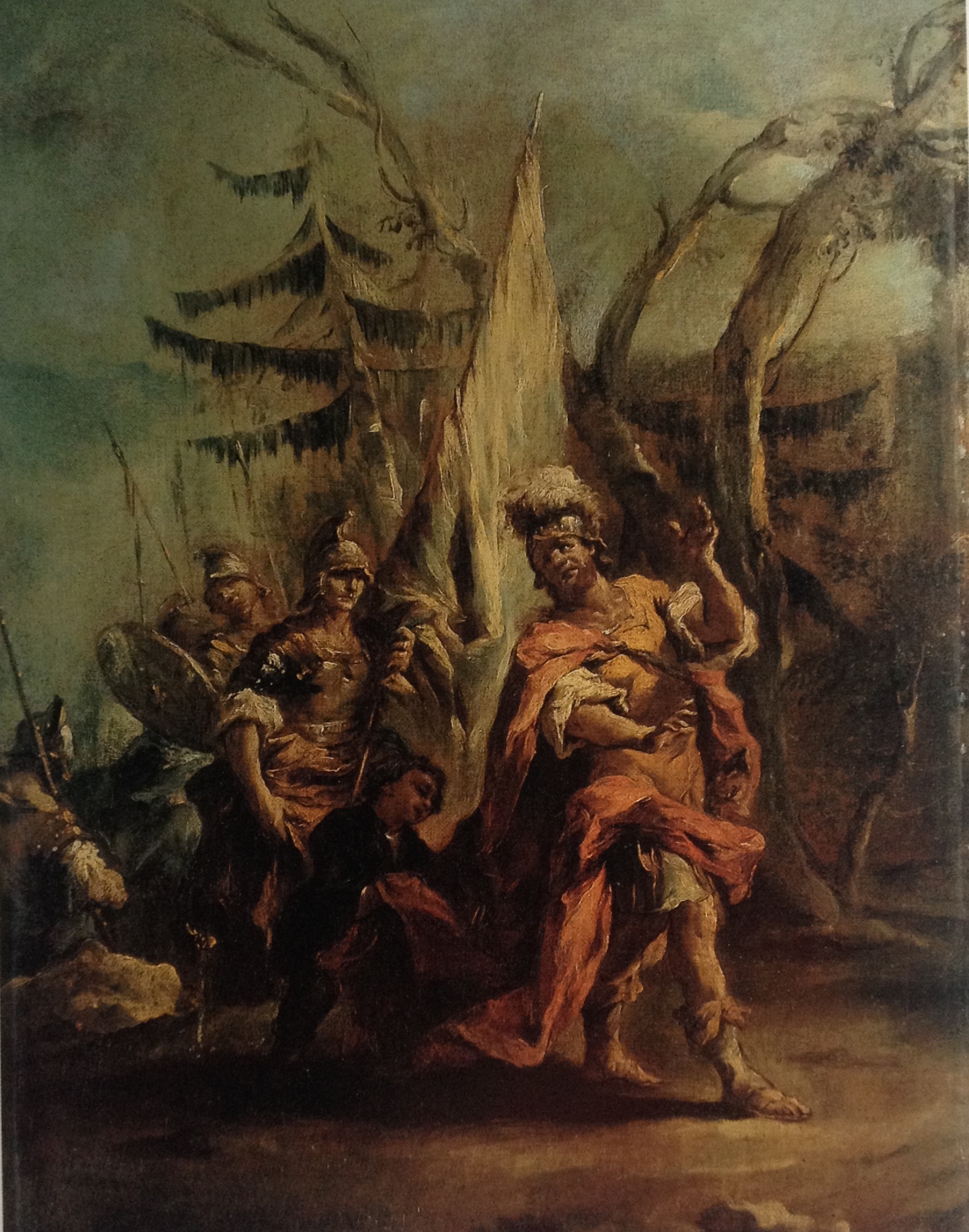1670x2123 The Return Of A Roman Warrior The Missing Art Movement - Roman Warrior Painting