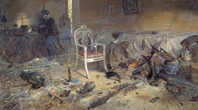 768x429 Nicholas And Alexandra - Romanov Painting