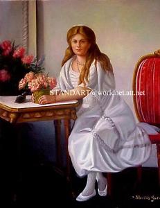 231x300 Russia Grand Duchess Maria Nicolaievna Romanov Painting Ebay - Romanov Painting