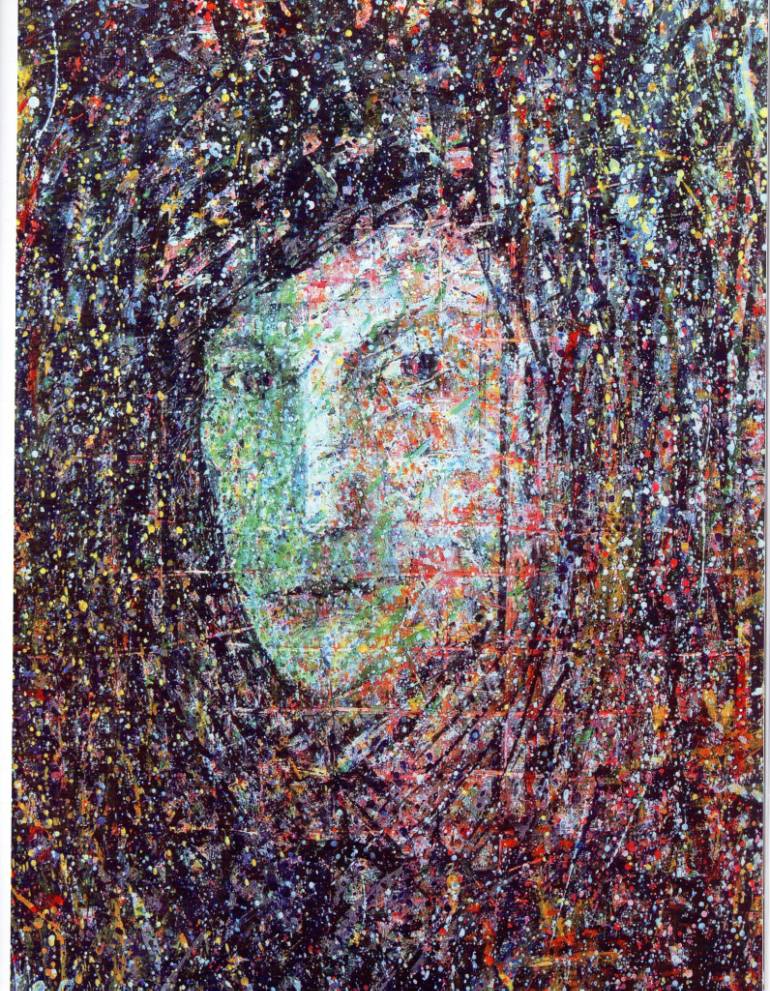 770x991 Saatchi Art Poet's Porteait Painting By Viktor Romanov - Romanov Painting