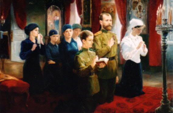 569x372 Rare Pictures Of The Romanov Family - Romanov Painting