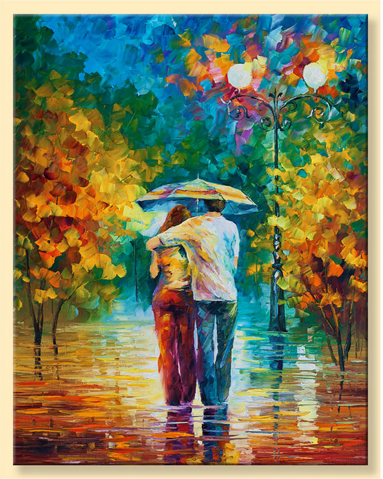 556x695 Invitation 2 - Romantic Love Painting