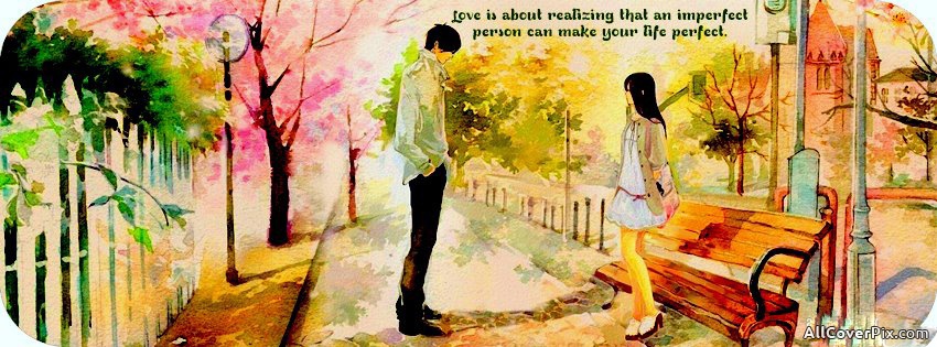 850x315 Romantic Love Painting Fb Covers - Romantic Love Painting