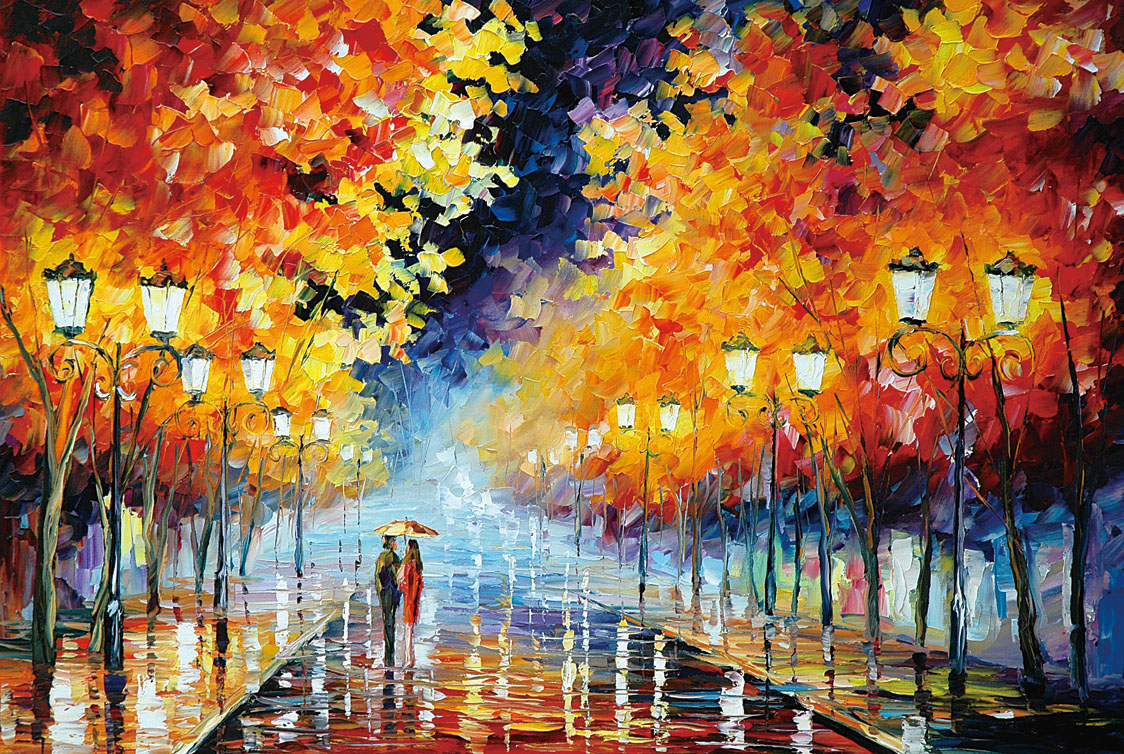 1124x754 Buy [Robinson] Adult Art 1000 Wooden Jigsaw Puzzle 500 Puzzle - Romantic Love Painting