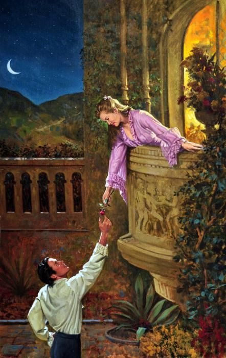 442x700 Robert Berran - Romantic Painting