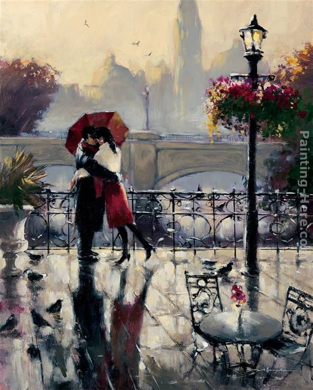 635x792 Brent Heighton Romantic Embrace Painting Anysize 50% Off - Romantic Painting