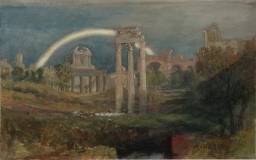256x160 The Burning Of Rome', Joseph Mallord William Turner, C.1834 40 Tate - Rome Burning Painting