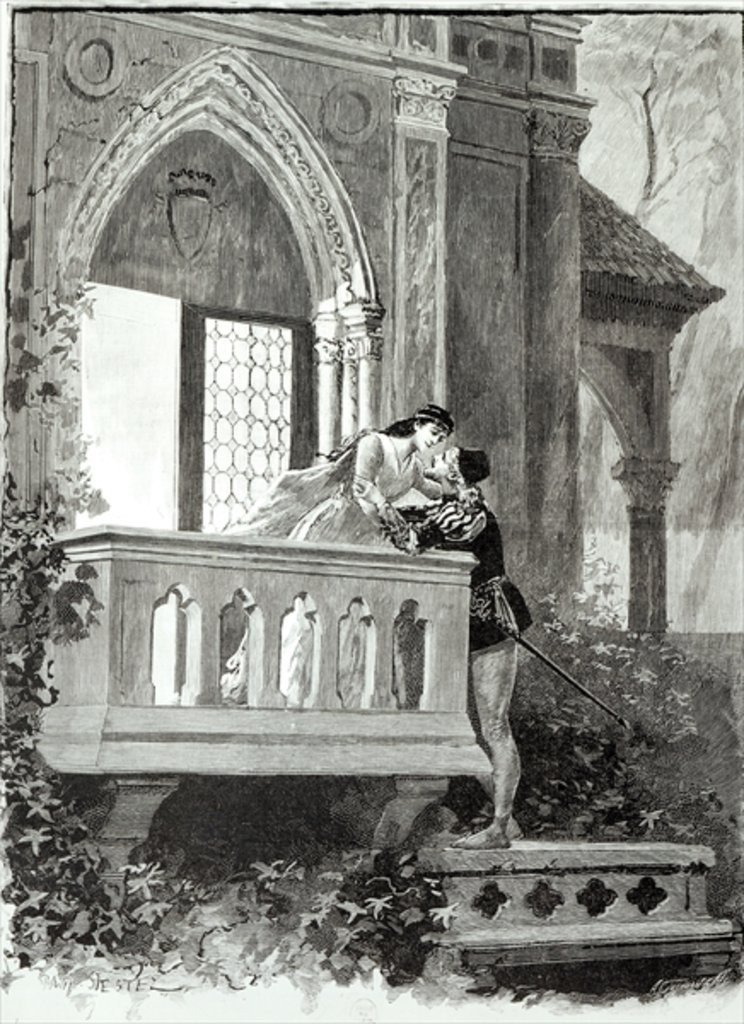 744x1024 Scene From Act Ii Of Romeo And Juliet Posters Amp Prints By Paul D...