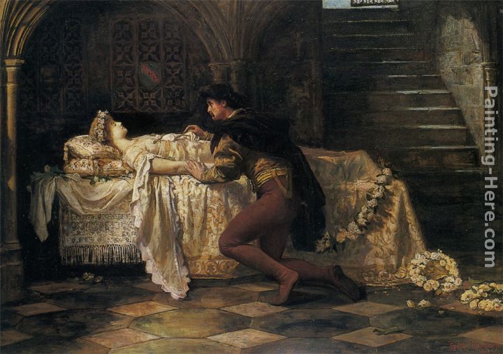 720x508 Francis Sidney Muschamp Romeo And Juliet Painting Anysize 50% Off - Romeo And Juliet Painting