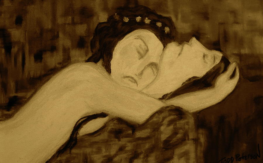 900x556 Romeo And Juliet Painting By Todd Peterson - Romeo And Juliet Painting