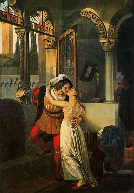 556x800 Personal Response To The Balcony Scene - Romeo And Juliet Painting Balcony Scene