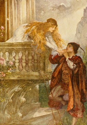 297x425 Romeo And Juliet Love - Romeo And Juliet Painting Balcony Scene