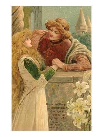 338x450 Affordable Romeo And Juliet Posters For Sale - Romeo And Juliet Painting Balcony Scene