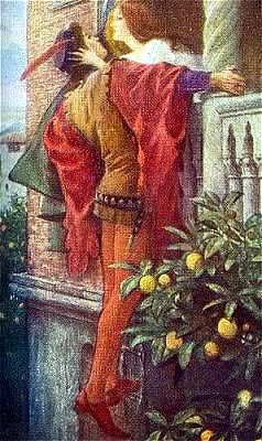 238x400 Romeo And Juliet By Sir Frank Bernard Dicksee Favorite Art - Romeo And Juliet Painting Sir Frank Dicksee