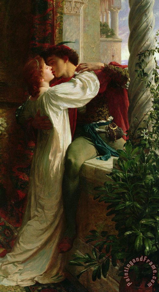 522x960 Sir Frank Dicksee Romeo And Juliet Painting - Romeo And Juliet Painting Sir Frank Dicksee