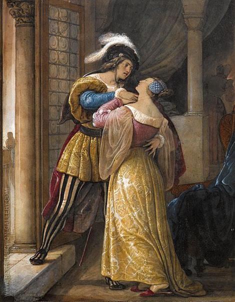 470x604 Romeo And Juliet By Francesco Hayez - Romeo Painting