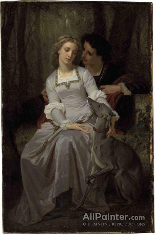 529x800 Hugues Merle Romeo And Juliet Oil Painting Reproductions For Sale - Romeo Painting