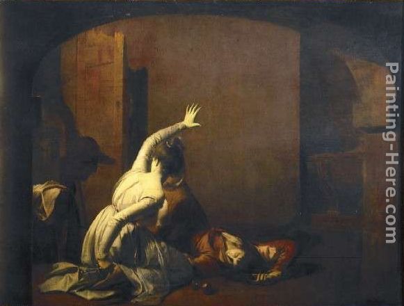 581x440 Joseph Wright Of Derby Romeo And Juliet Painting Anysize 50% Off - Romeo Painting