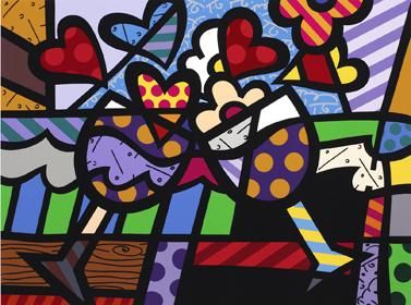 377x280 Romero Britto Art Exhibit - Romero Britto Painting