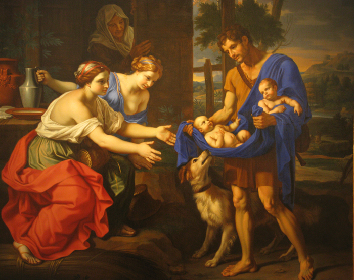 700x555 Paintings - Romulus And Remus Painting