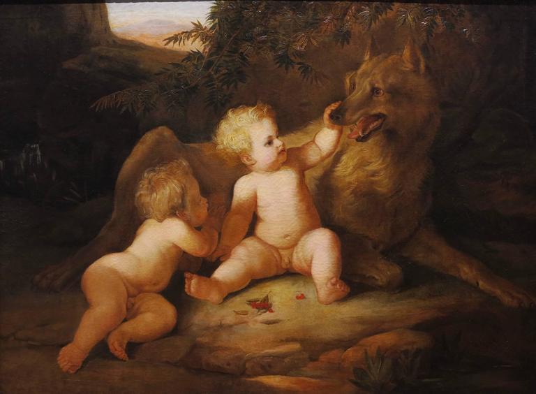 768x564 Unknown - Romulus And Remus Painting