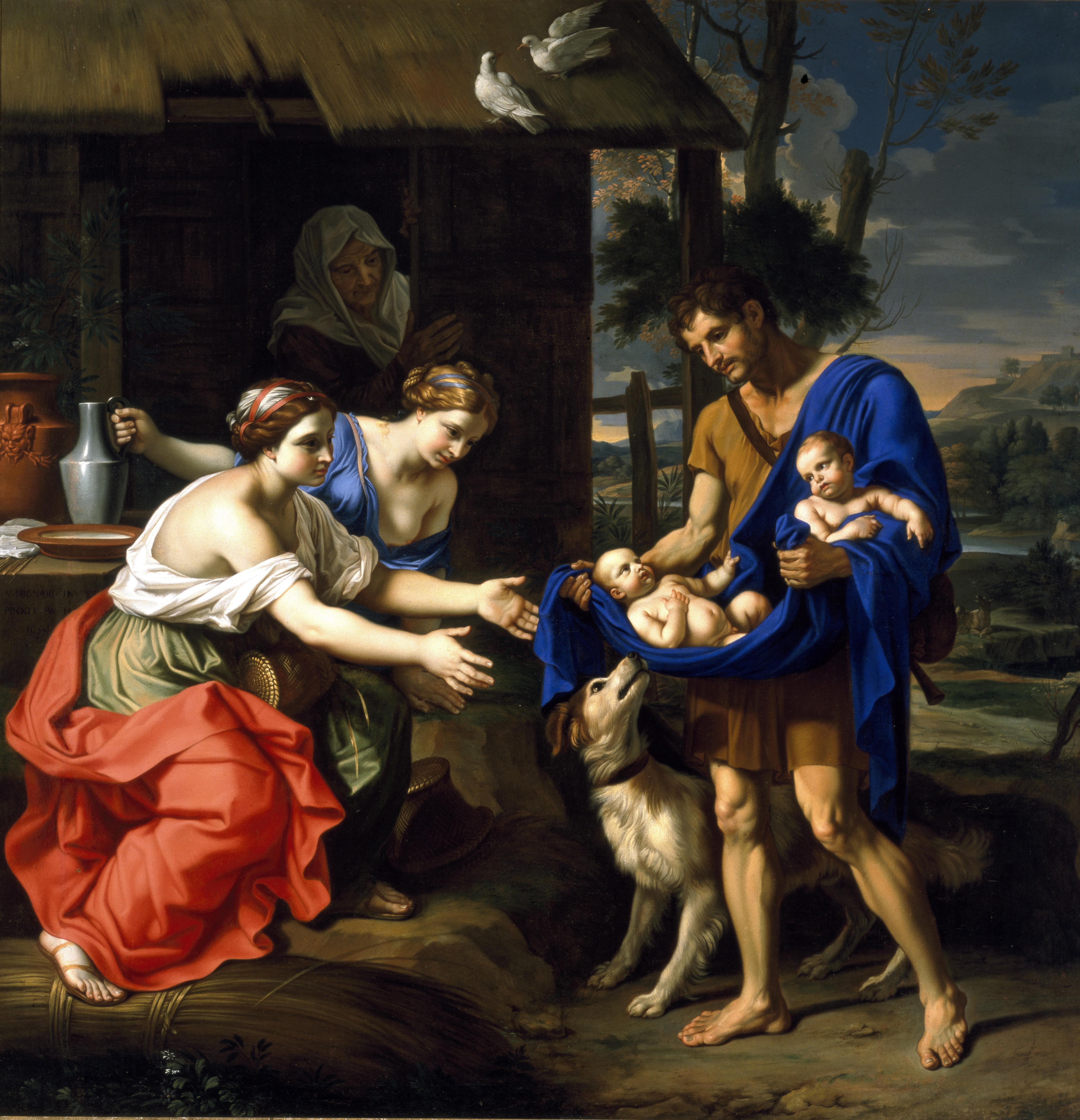 5002x5188 Filemignard - Romulus And Remus Painting