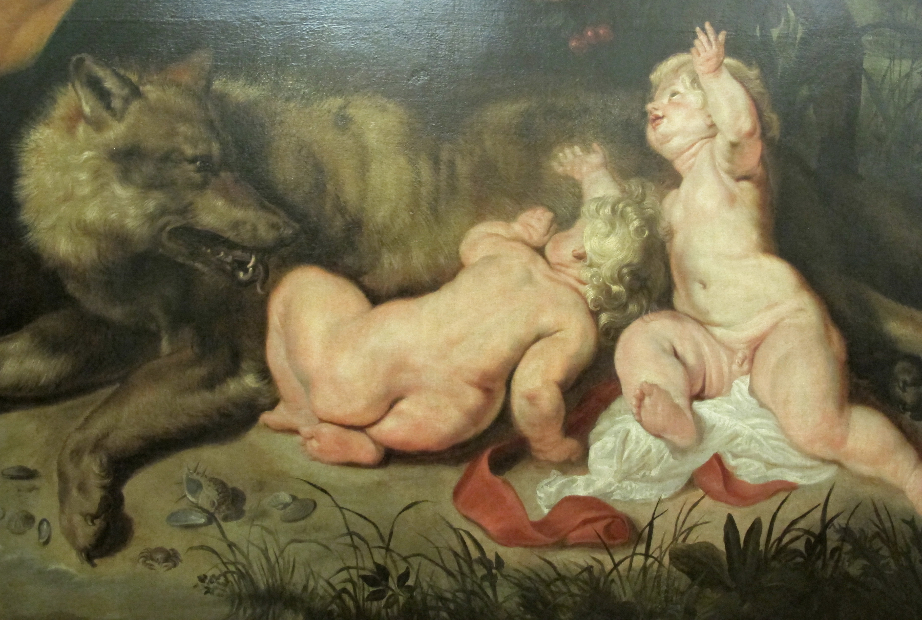 3644x2452 Giulio Cesare Descendant Of Romulus And Aeneas - Romulus And Remus Painting