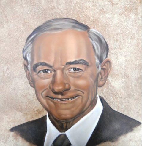 478x493 A Guide To Weird Ron Paul Collectibles - Ron Paul Painting