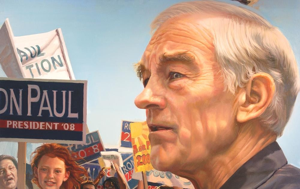 1000x630 Aangirfan The Economist On Ron Paul - Ron Paul Painting