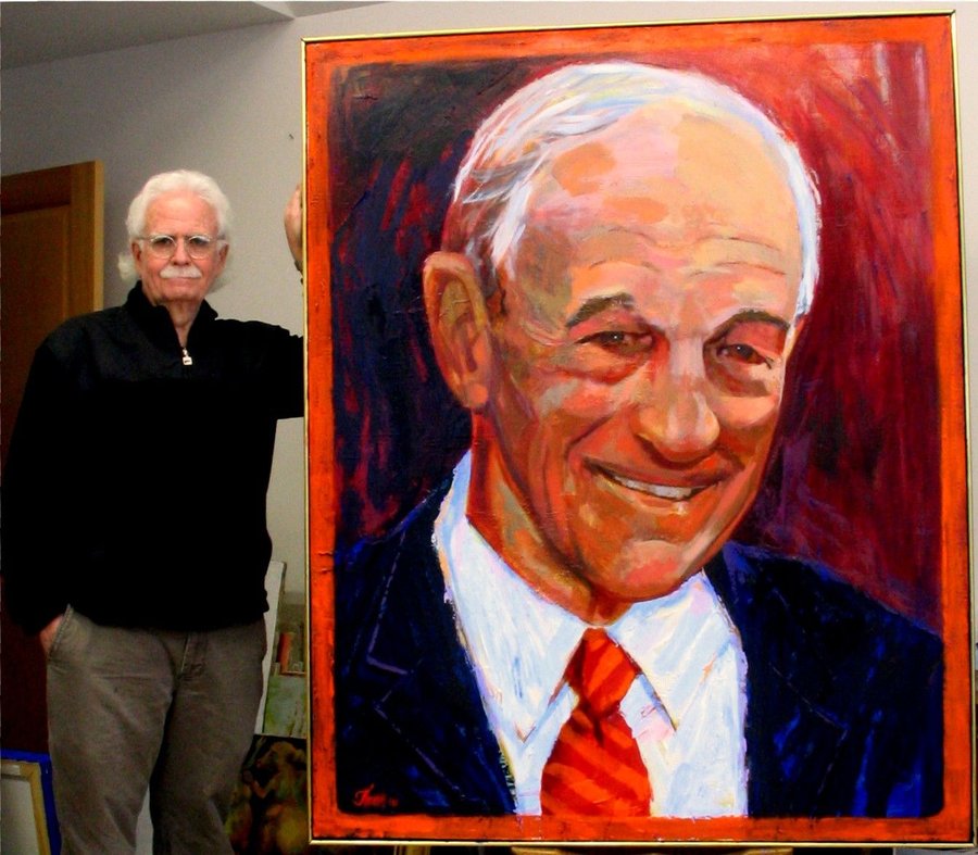 900x787 Amazing Ron Paul Art - Ron Paul Painting
