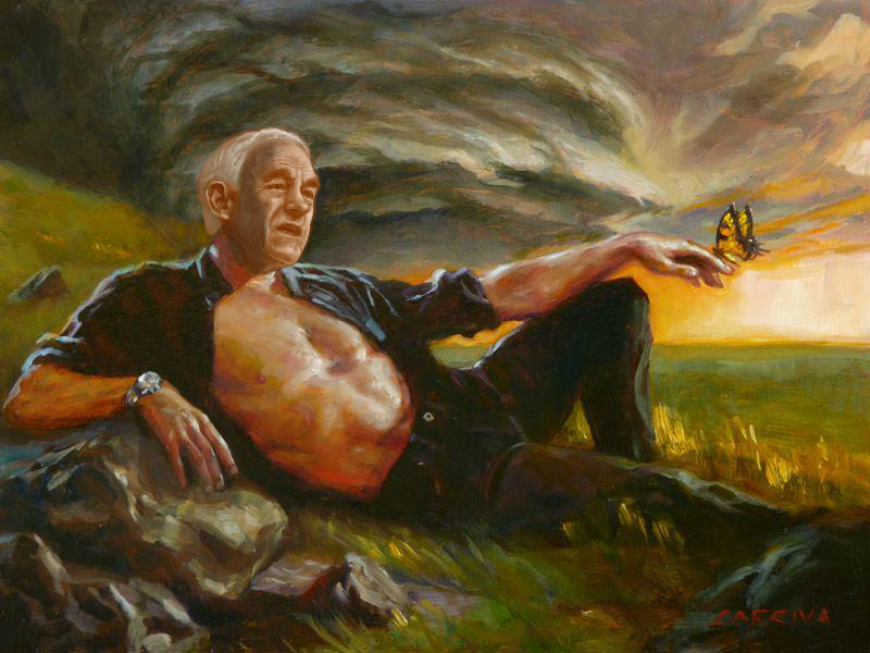 800x600 Image - Ron Paul Painting