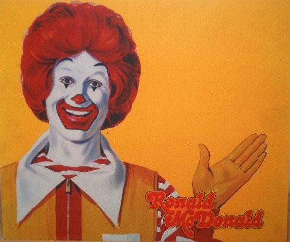 589x491 Image - Ronald Mcdonald Painting