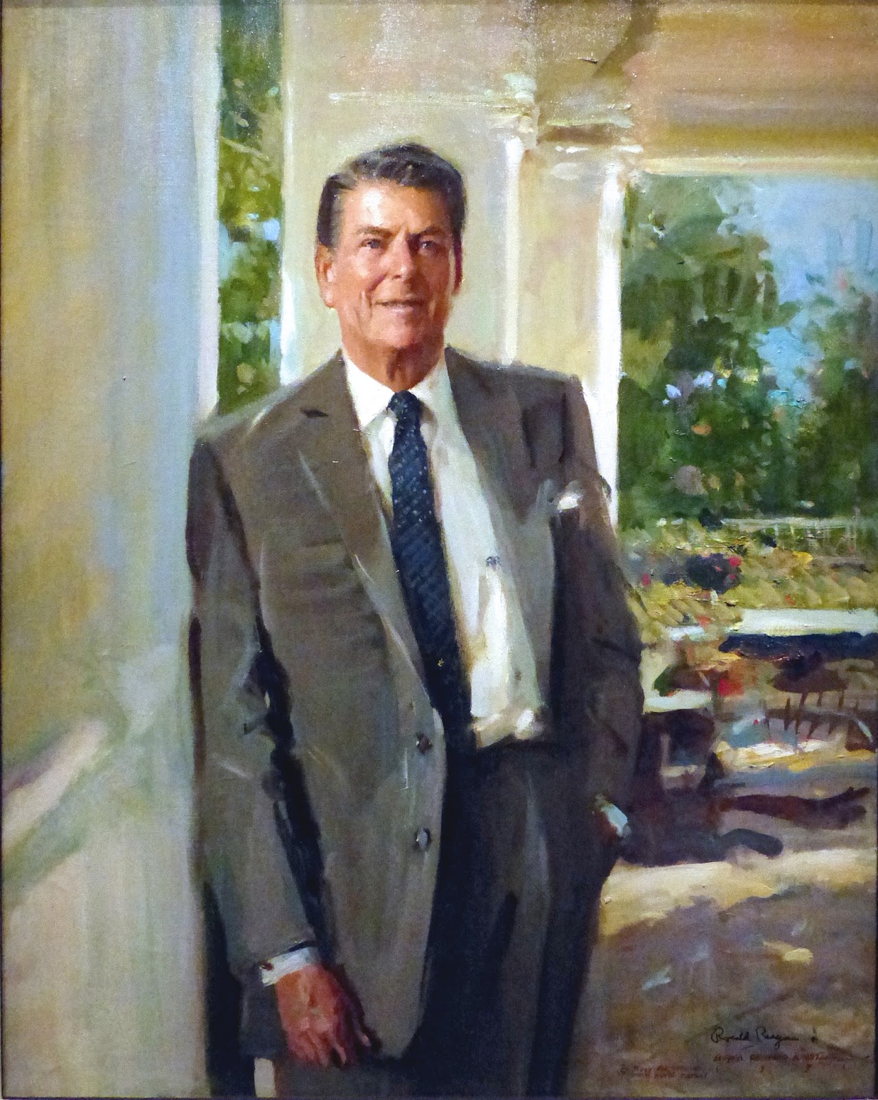 1278x1600 The Portrait Gallery Ronald Reagan - Ronald Reagan Painting