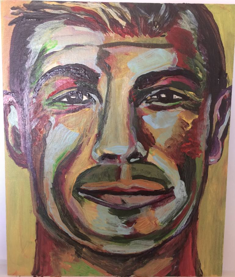 770x905 Saatchi Art Cristiano Ronaldo Painting By Xabier - Ronaldo Painting
