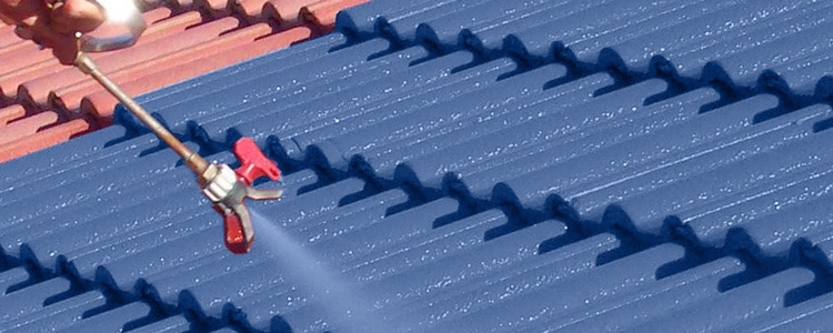 750x300 Roof Painting And Cleaning - Roof Painting