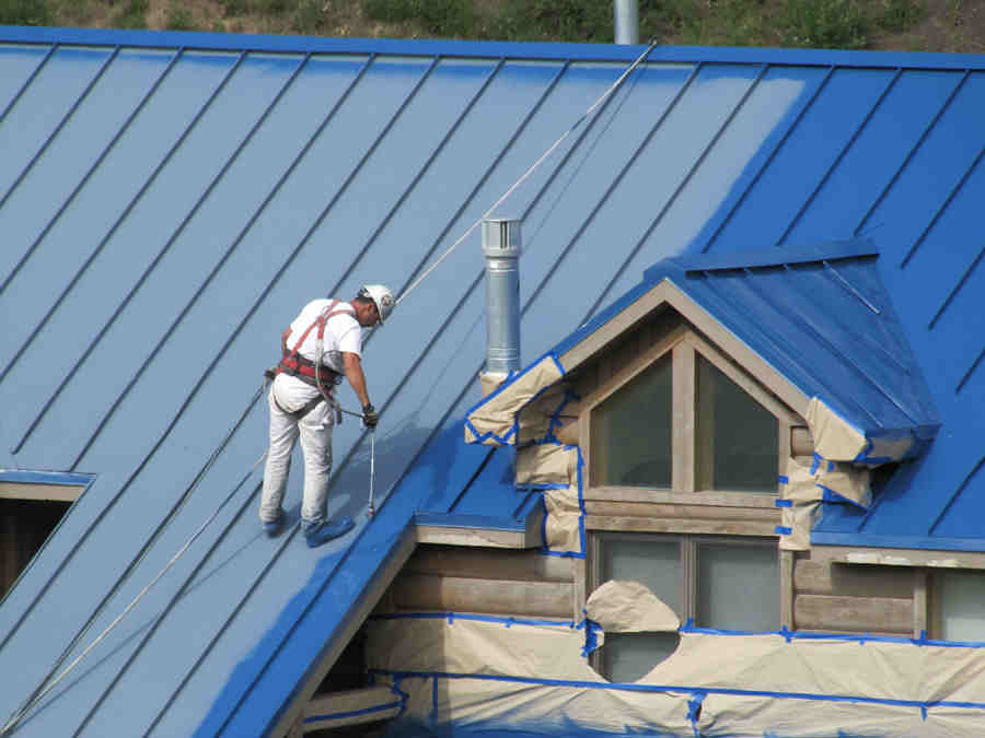 900x675 The Best Time To Schedule A Roof Paint Session - Roof Painting