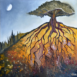 250x250 Root Paintings - Roots Painting