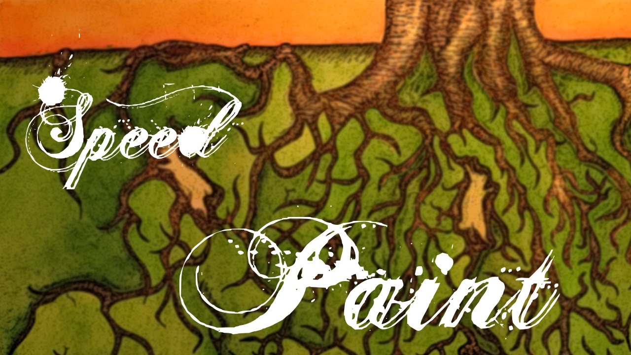 1280x720 Tree Roots Speed Painting [Art Project] - Roots Painting