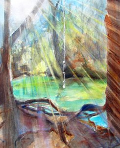 245x300 Rope Knot Paintings Fine Art America - Rope Painting