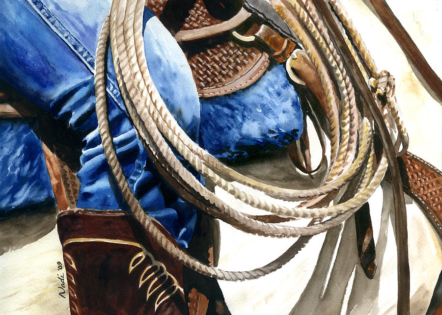 900x642 Rope Painting By Nadi Spencer - Rope Painting