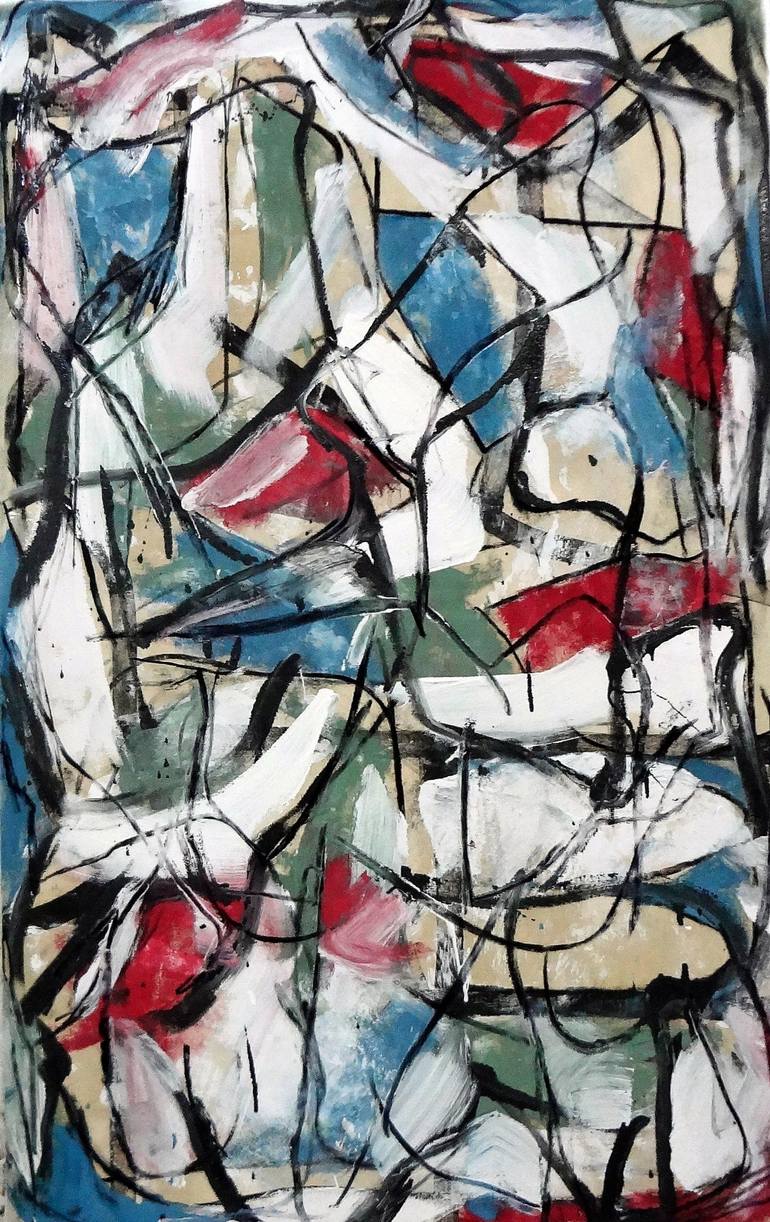 770x1222 Saatchi Art Festival Rope Painting By Matthew Dibble - Rope Painting