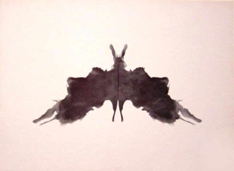 760x555 Gestalt Theory, Rorschach's Inkblots, And A Painting Learning - Rorschach Painting