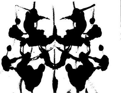 400x309 Ink Blot Painting 160 Best Inkblot Images On Rorschach - Rorschach Painting