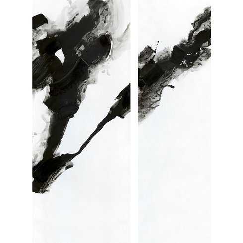 490x490 Wade Logan Rorschach Painting Print On Canvas Wayfair - Rorschach Painting